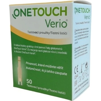 One Touch Verio testovacie prúžky 50 ks