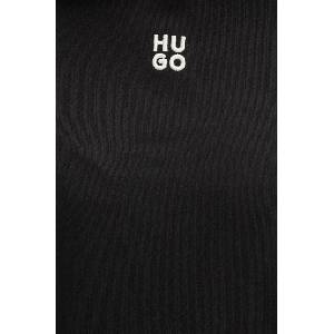 HUGO BOSS суичър с качулка дамски от памук Delfinia (50522423) - answear - 177,96 лв