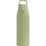 SIGG - Insulated drinking bottle - Thermos bottle Shield Therm One Eco Green carbonated drinks - Leak-proof - Dishwasher safe - BPA-free - 90% recycled stainless steel - Light green - 1L - 6021.60