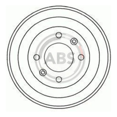 A.B.S. Brzdový buben 5255S