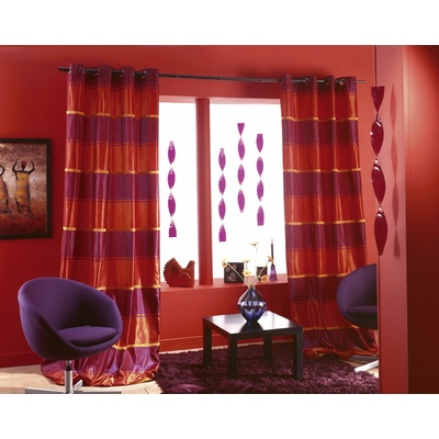 Neutex záves metráž 81101 Wotan 070 bezovohnede pasy (29,50 m) sirka 150 cm