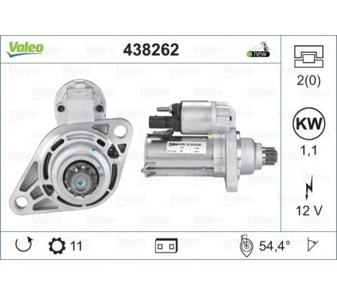 VALEO Startér 438262