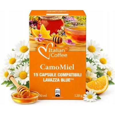 Italian Coffee CamoMiel harmanček 15 kusov