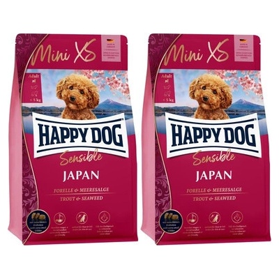 Happy Dog MiniXS Japan 2 x 1,3 kg