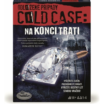 Ravensburger ThinkFun Odložené prípady Štipka vraždy