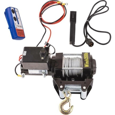 DEMA Elektrický lanový naviják 1,6 t Off-Road 12 V SW3500 68012D