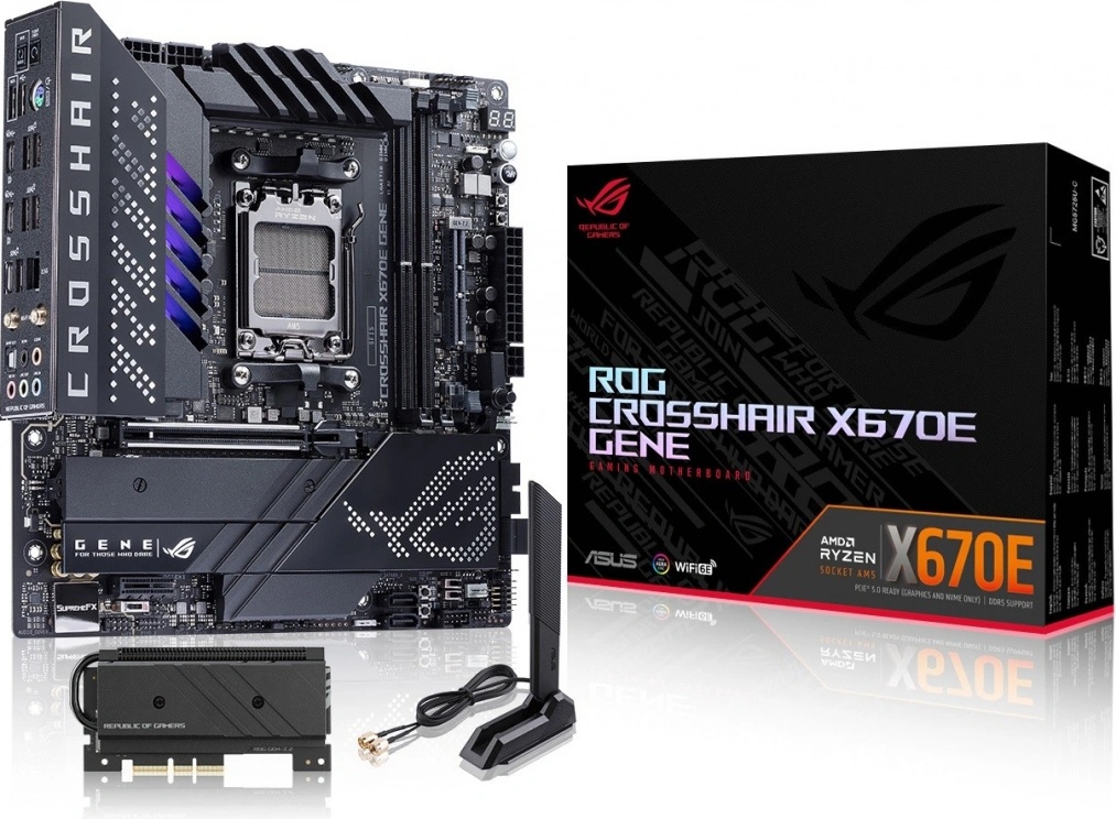 Asus ROG CROSSHAIR X670E GENE - Heureka.sk