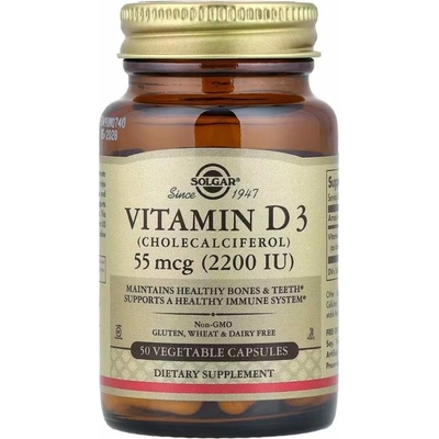 Solgar Vitamín D3 2200IU 50 kapsúl