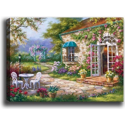 Wallity Obraz na plátně Dream garden 50x70 cm
