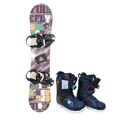 Neuvedený Bazárový snowboard Firefly splash + boty DC Search
