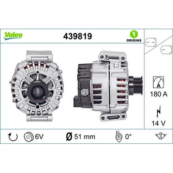 Alternátor VALEO 439819
