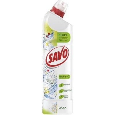 Savo WC dezinfekční 4v1 gel tekutý čistič Ocean 750 ml