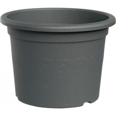 Plastia Narcis průměr 31 cm antracit