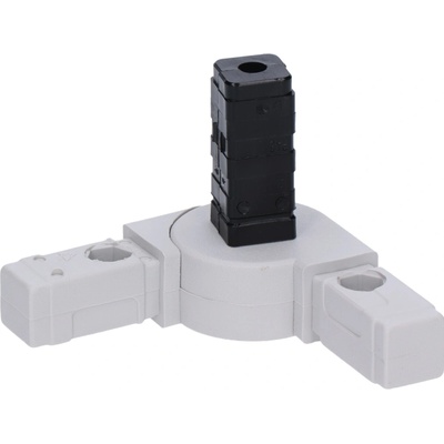 Plastová spojka - pohyblivý 180° rohový kus vhodný do profilu velikosti 20x20x1.5mm