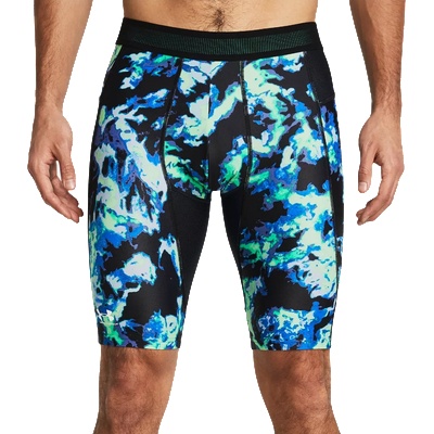 Under Armour Шорти Under Armour HeatGear® Iso-Chill Printed Long Shorts Зелен Velikost M