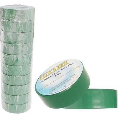Lexton izolačná páska 19 mm x 10 m LXSC041-ZE zelená