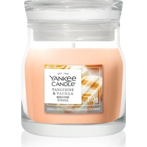 Yankee Candle Tangerine & Vanilla ароматна свещ Signature 110 гр