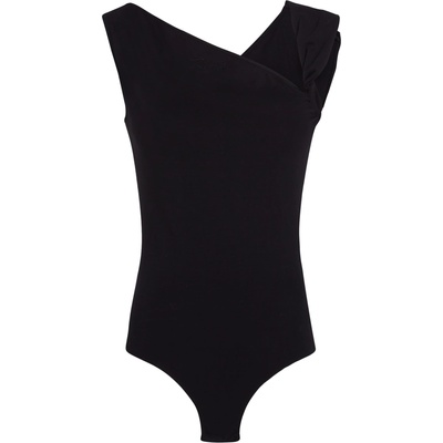 Karl Lagerfeld Блуза боди 'Asymmetric' черно, размер XS