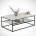 ASIR GROUP Масичка за кафе ETNA 43x95 cм сива/черна (AS0870)