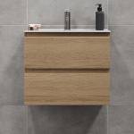 Bath Deluxe Шкаф за баня с мивка kenwood 61 см, дъб (setbt0096)
