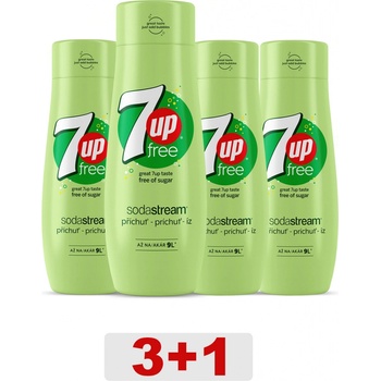 Sodastream 7UP FREE 4 x 440 ml