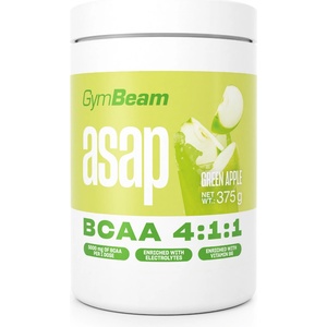 GymBeam ASAP BCAA 375 g зелена ябълка