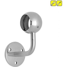 Feldmann Nerezový držiak okrúhleho madla zábradlia pr.33,7mm 50239-240 brus, na stenu