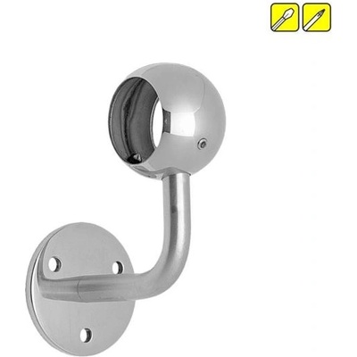 Feldmann Nerezový držiak okrúhleho madla zábradlia pr.33,7mm 50239-240 brus, na stenu