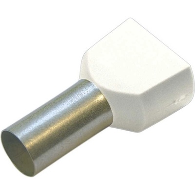 270778/25 Dutinka dvojitá izolovaná 0,5 mm2, 8 mm, bílá, SmallPack, Haupa