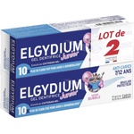 ELGYDIUM Комплект Junior - Детска паста за зъби с вкус на дъвка, 7-12 години, 2 x 50 ml - ozone