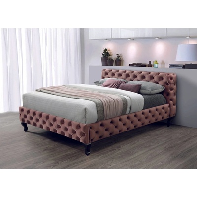 Signal Herrera velvet ružová wenge / antická ružová bluvel 52