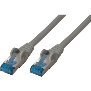 S-Conn Пач кабел CAT6a RJ45 S/FTP 0.5m сив (75711-0.5) (75711-0.5) (75711-0.5)