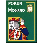 Modiano Пластични карти Modiano Сristalo OP - Син гръб
