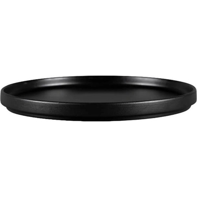 RAK Porcelain Nordic talíř mělký bez okraje pr. 27 cm černý