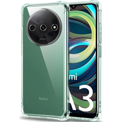 Techsuit Силиконов калъф с подсилени ръбове за Xiaomi Redmi A3/Redmi A3x - Прозрачен KP30977 (30977)