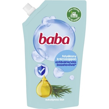 Baba Бебешки антибактериален течен сапун с пълнител Eucalyptus 500ml (64955490)