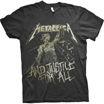 Metallica tričko Justice Vintage čierne