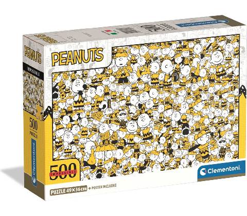 Clementoni Impossible Peanuts 500 dielov