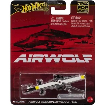 Mattel Hot Wheels: Попкултура количка - хеликоптер Airwolf (JBL56)