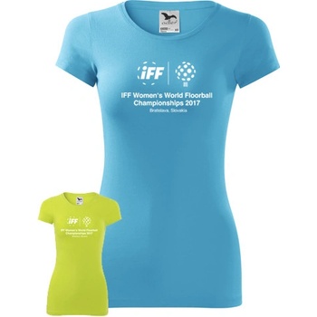 WFC 2017 dámske tričko limetková