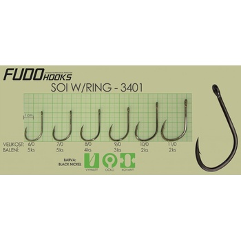 Fudo Soi Ringed veľ.8 4 ks