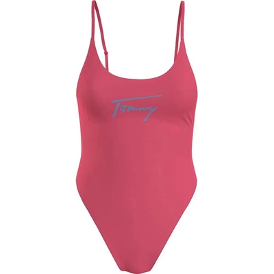 Tommy Hilfiger Бански костюм Tommy jeans UW0UW04093 swimsuit - Pink (Laser Pink)