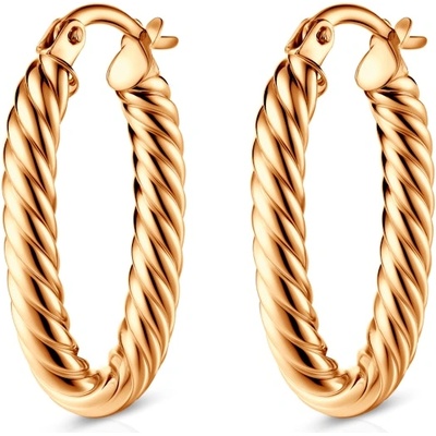 SAVICKI Обеци тип халка Savicki: злато