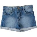 Minoti kraťasy dívčí džínové s elastenem Ditsy 1 světle modrá
