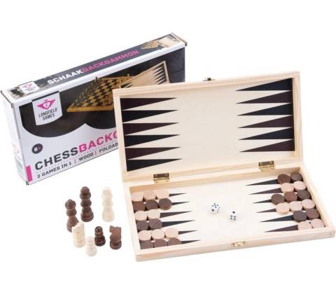 Longfield Šachy a Backgammon set