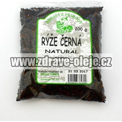 Zdraví z přírody rýže černá natural 250 g