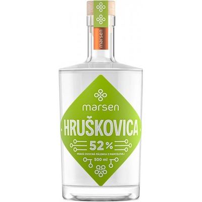 Marsen Hruškovica Traditional 52% 0,5 l (holá láhev)
