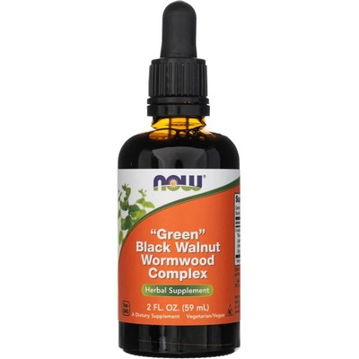 Now Foods Foods “Green“ Black Walnut Wormwood Complex 59 ml