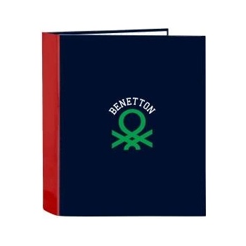 Benetton Папка с пръстени Benetton Together Морско син A4 27 x 33 x 6 cm