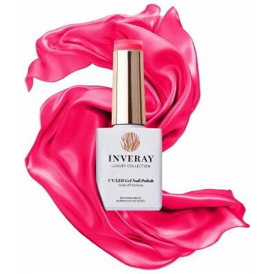 Inveray UV/LED Gél lak N°306 Radiance neonový ružový 10 ml